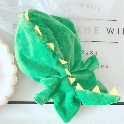 KILA MILA 20cm Plush Doll Pajamas – Dinosaur Animal Costume for 8-Inch Dolls
