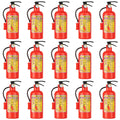 KIMOBER 12 Pack Mini Fire Extinguisher Water Squirt Guns - Realistic Toy for Kids Pool Party Favors, Summer Outdoor Games