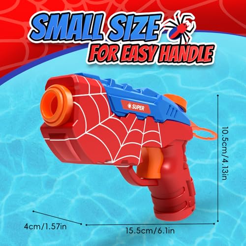 Kinayue 2 Pack Water Guns for Kids – Manual Squirt Pistols for Pool, Beach & Outdoor Fun