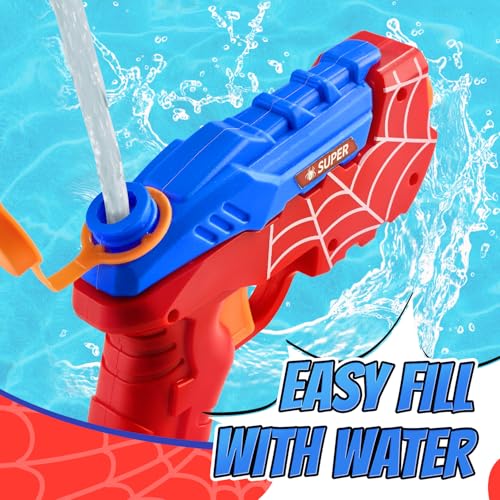 Kinayue 2 Pack Water Guns for Kids – Manual Squirt Pistols for Pool, Beach & Outdoor Fun