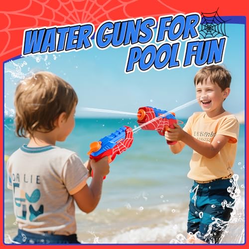 Kinayue 2 Pack Water Guns for Kids – Manual Squirt Pistols for Pool, Beach & Outdoor Fun