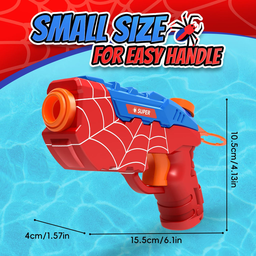 Kinayue 2 Pack Water Guns for Kids – Manual Squirt Pistols for Pool, Beach & Outdoor Fun