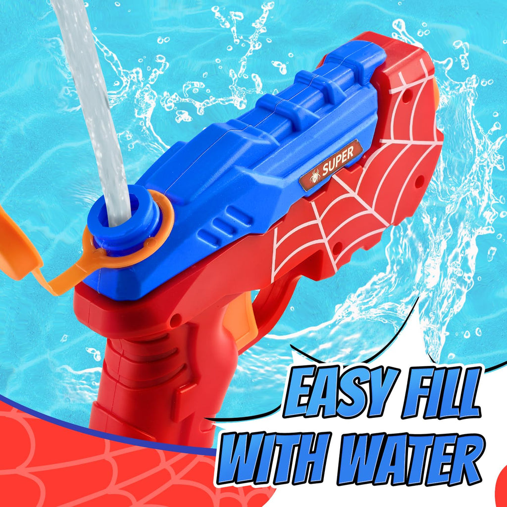 Kinayue 2 Pack Water Guns for Kids – Manual Squirt Pistols for Pool, Beach & Outdoor Fun
