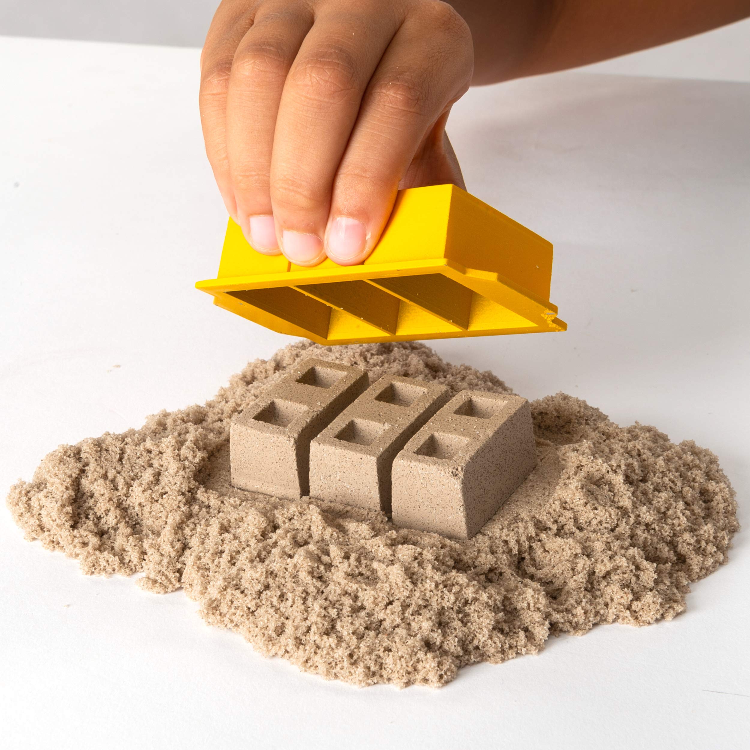 Kinetic Sand Dig N' Demolish Playset - 1lb Brown Sand with 2-in-1 Truck for Kids Ages 5+