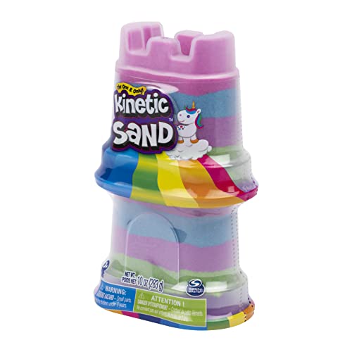 Kinetic Sand Rainbow Unicorn 2-Pack – 10oz of Moldable Sensory Sand for Kids Ages 3+
