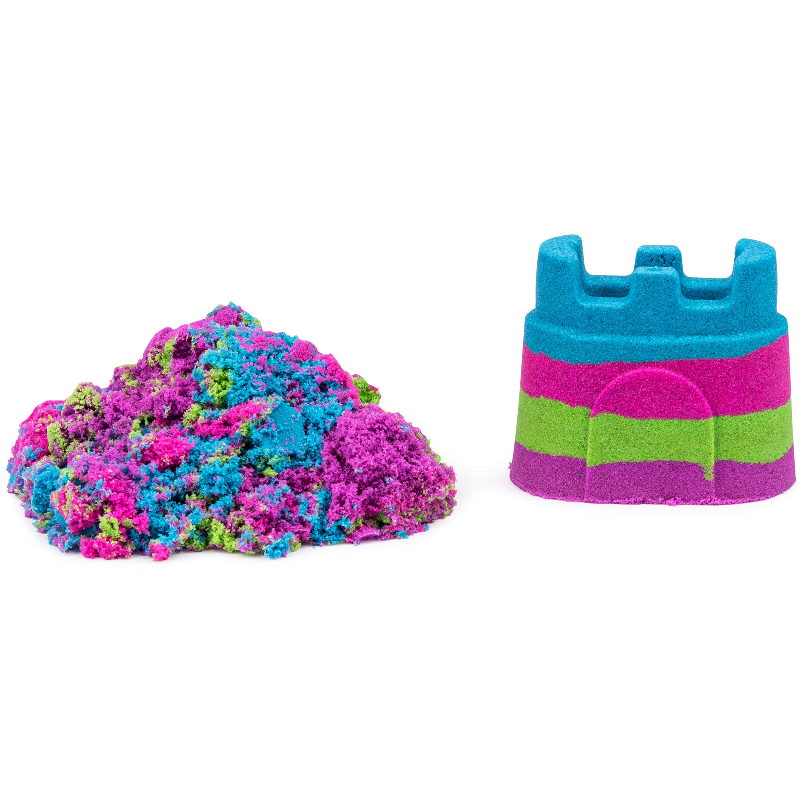 Kinetic Sand Rainbow Unicorn 2-Pack – 10oz of Moldable Sensory Sand for Kids Ages 3+