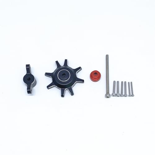 KingVal RC Tire Clamp – Wheel Assembly & Disassembly Tool for 1/10 RC Car 1.9/2.2 Beadlock Wheels (Black)