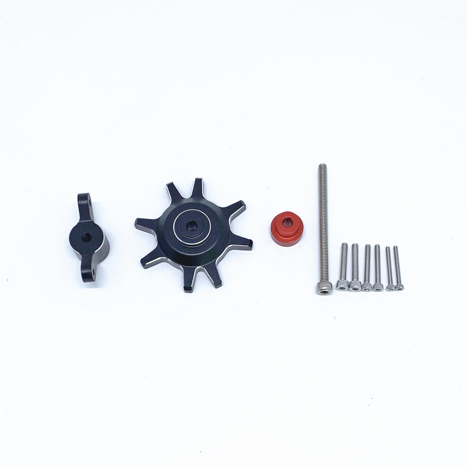 KingVal RC Tire Clamp – Wheel Assembly & Disassembly Tool for 1/10 RC Car 1.9/2.2 Beadlock Wheels (Black)