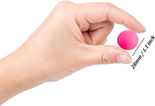 KISEER 50 Pack Mixed Color Bouncy Balls for Kids Party Favors, Prizes, and Gifts (28 mm)