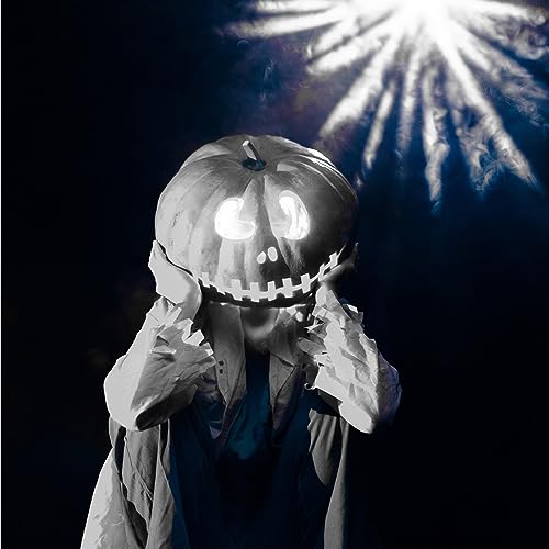 Kittmip 12-Pack Halloween LED Glowing Eyes for Masks - 6 Colors, 24-Inch Wires, Battery Operated