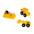 Klein CAT Caterpillar Construction Site Mega Set – 3-Piece 1:50 Scale Bulldozer, Hauler & Loader for Toddlers 18 Months+