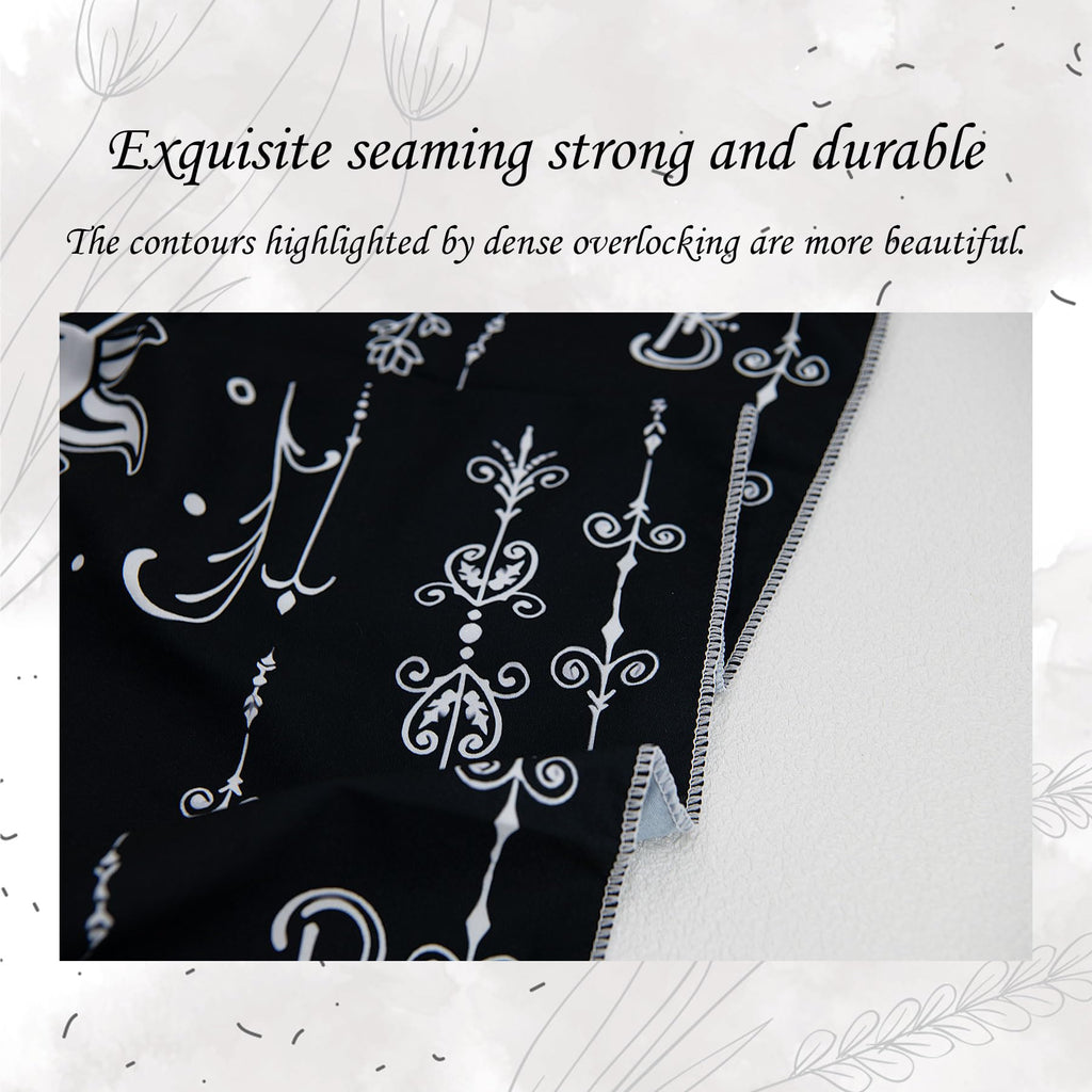 Knana Tarot Altar Cloth Set with Velvet Bag - 29.5 Inch Square Polyester Mat