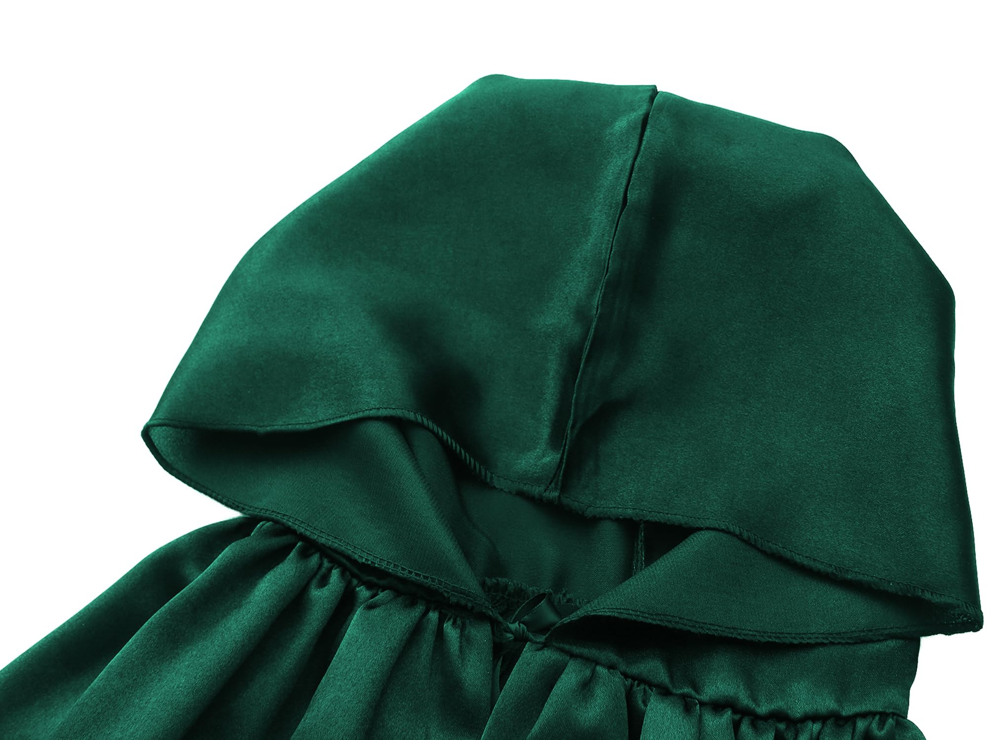KNELOR Kids Hooded Cloak Robe for Halloween Cosplay Costumes Ages 3-16