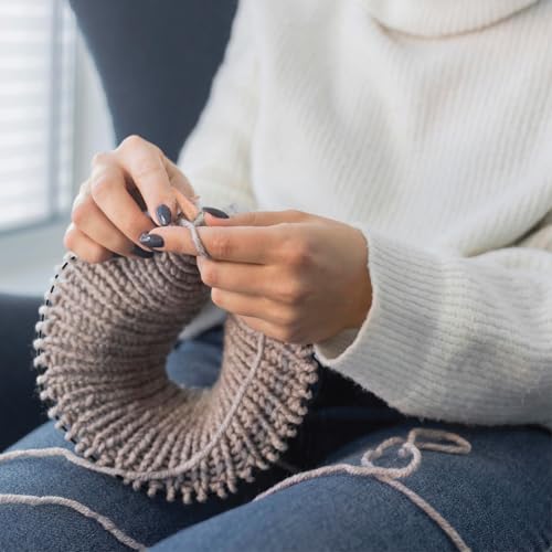 KnitPro Basix Beech Fixed Circular Needles 32" (80cm) - US Size 17 (12mm) for Chunky Yarns