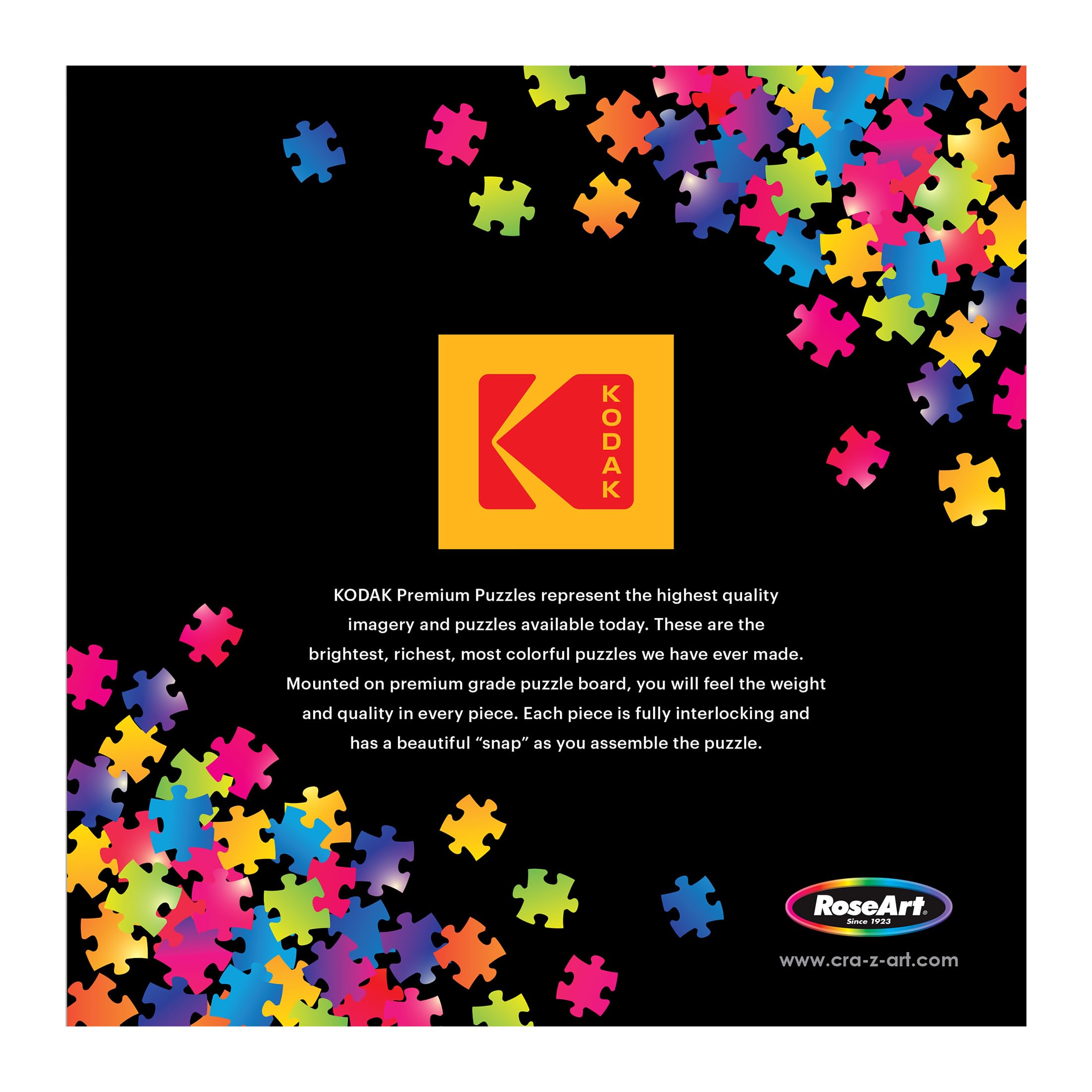 Kodak Premium 1000-Piece Jigsaw Puzzle – Bird Bath Garden by Lars Stewart