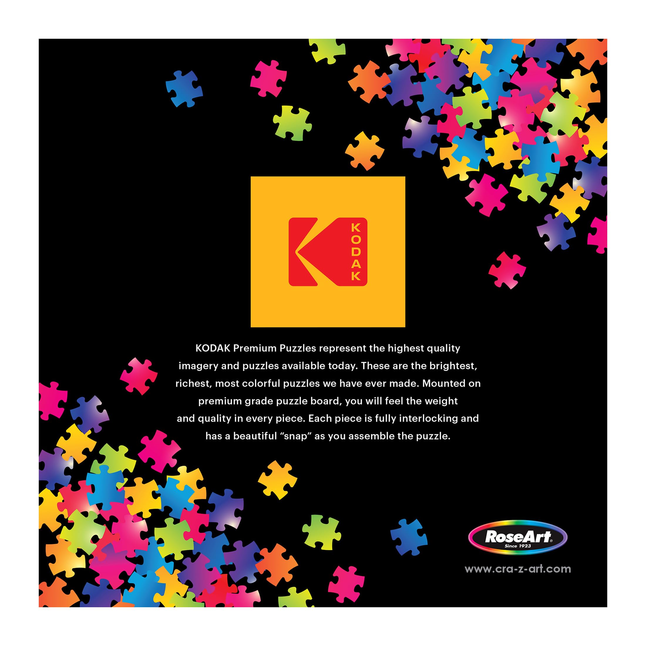 Kodak Premium 1000-Piece Jigsaw Puzzle – Shiny Happy Campers by RoseArt