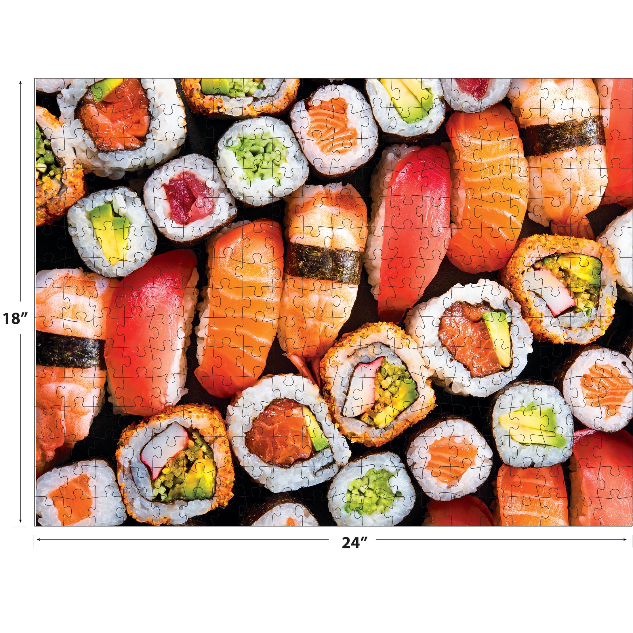 Kodak Premium Japanese Sushi 350-Piece Jigsaw Puzzle by RoseArt