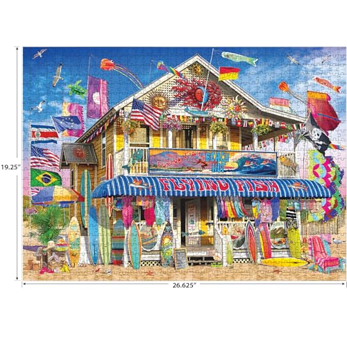 Kodak Premium Surf Shack 1000-Piece Jigsaw Puzzle – RoseArt