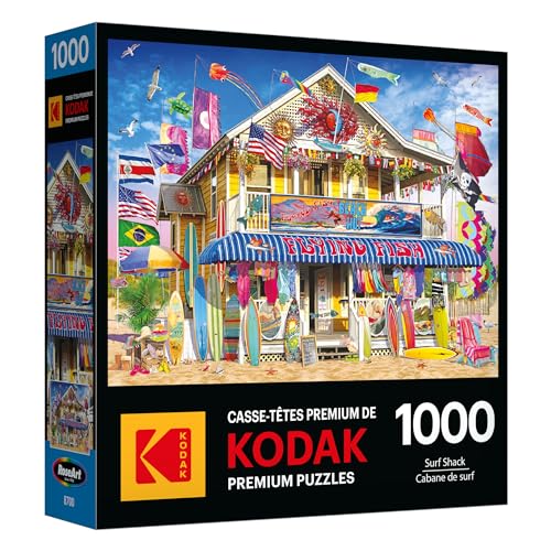 Kodak Premium Surf Shack 1000-Piece Jigsaw Puzzle – RoseArt