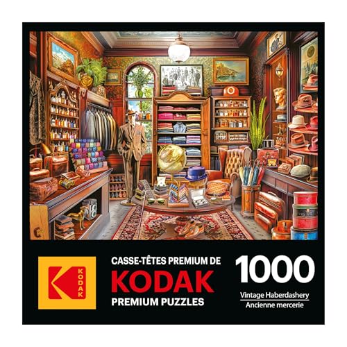 Kodak Premium Vintage Haberdashery 1000-Piece Jigsaw Puzzle – RoseArt