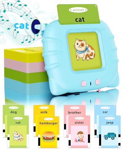KOKODI Talking Flash Cards for Toddlers 2-5 – 224 Sight Words, Speech Therapy Toy, Autism Sensory Learning, No Screen Required