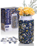 KOSTBAR 3D Puzzle Vase - 162 Pieces, UV Printed, Arc Splicing, Wide Mouth, Removable Water Cup - Unique Gift for Mother's Day