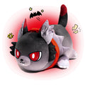 KOWSI Werewolf Cat Plush Toy – Fantasy Mini Squishy Figure, Kawaii Stuffed Animal Collectible for Kids