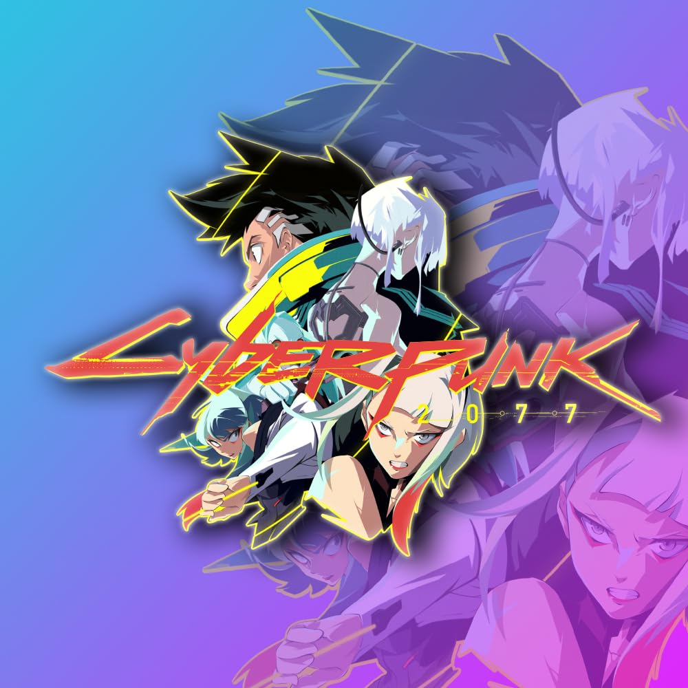 KOZUKI Cyberpunk Edgerunners Lucy Reflective Vinyl Decal – Waterproof, Removable, 8x3 inches