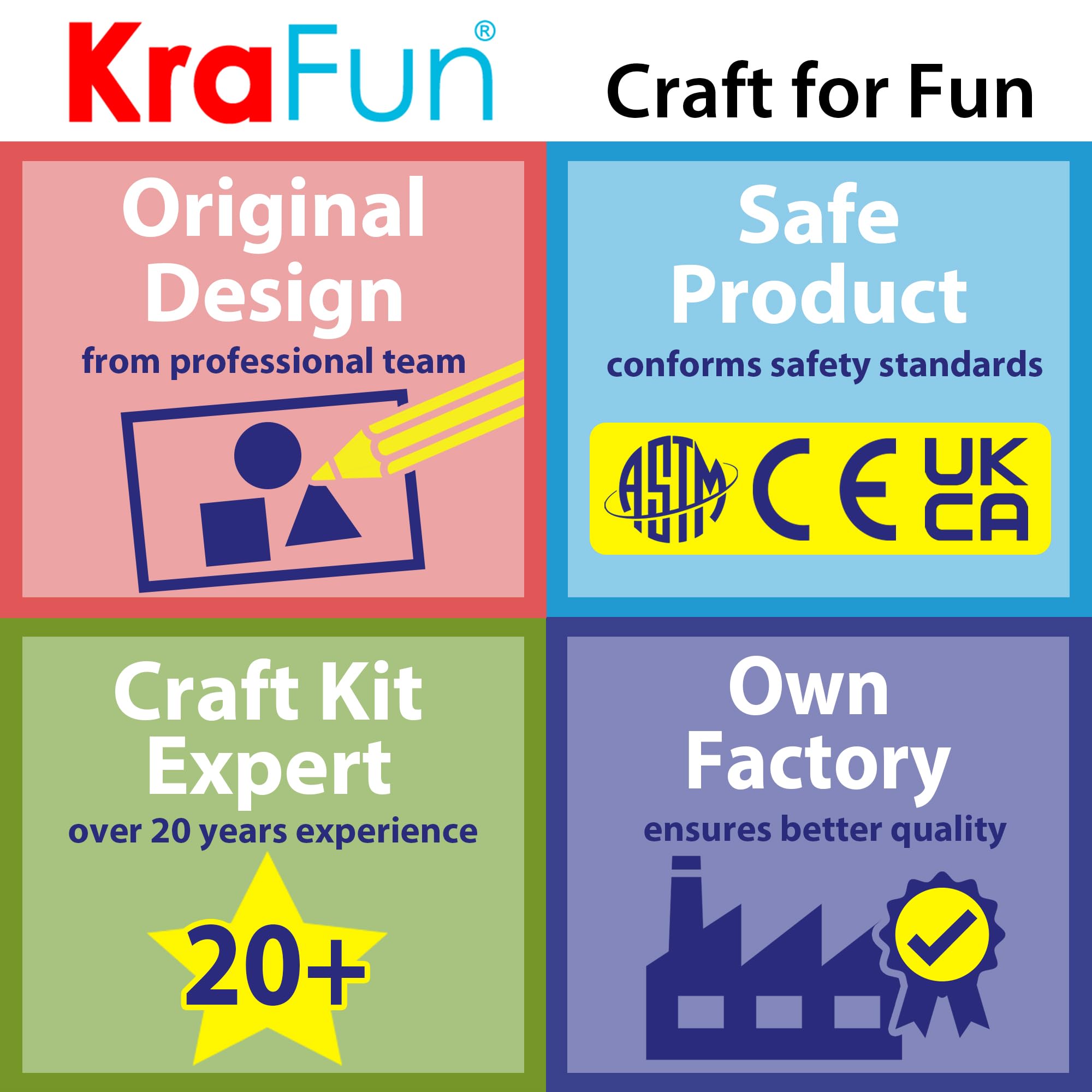 KRAFUN My First Lacing Cards Kit – 5 Mermaid Ocean Projects for Toddlers Age 3+