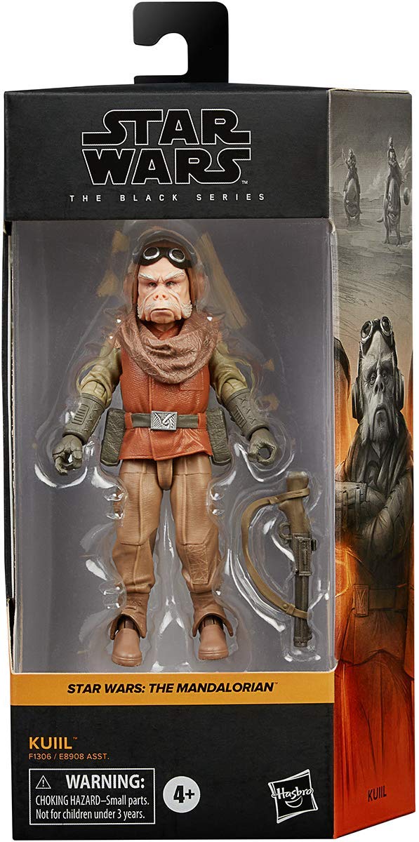 Kuiil from The Mandalorian - Star Wars Black Series 6-Inch Action Figure with Accessory