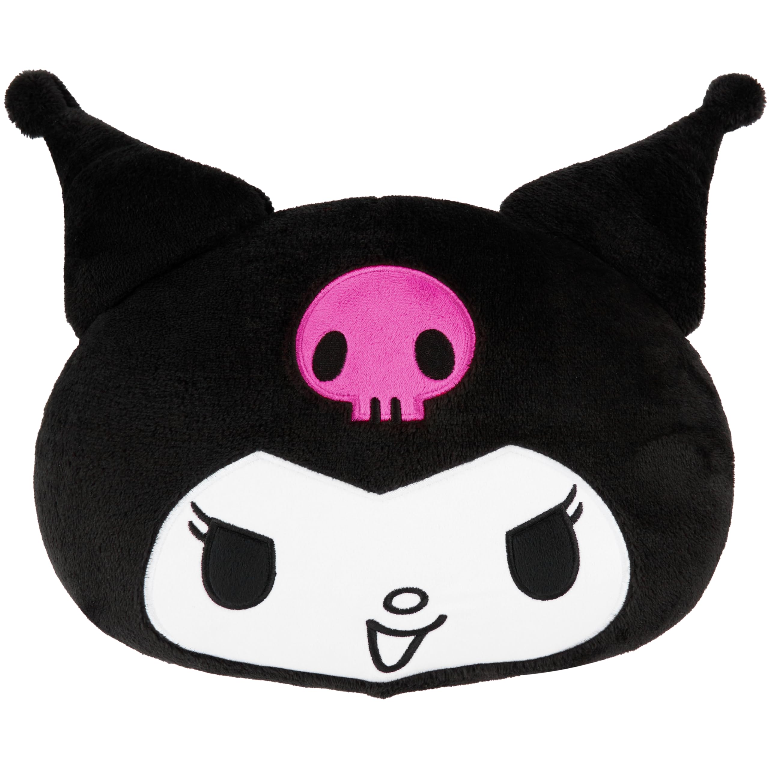 Kuromi Plush Cushion Pillow - 12.4x11 Inch Sanrio Kawaii Throw Pillow by Get Trend