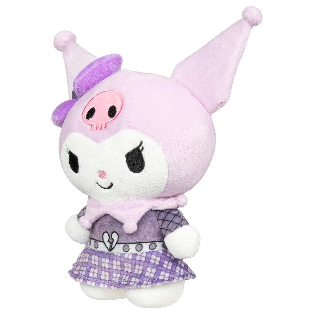 Kuromi Punks Plush (8 inches) - Jazwares Sanrio Hello Kitty and Friends Series 2, Officially Licensed, Ages 6+