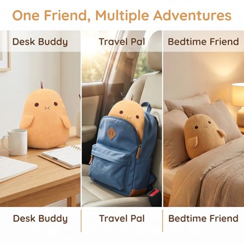Labauxite 12.9 Inch Cute Potato Plush Toy - Soft Kawaii Stuffed Doll Pillow for Kids Gifts