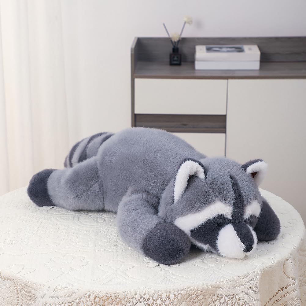 Labauxite Raccoon Plush Toy – 11.8 Inch Super Soft Stuffed Animal Body Pillow