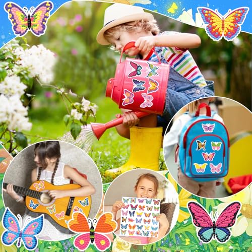 Labeol Diamond Art Kit for Kids Ages 6–12 – Butterfly Craft Stickers DIY