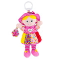 Lamaze My Friend Emily – Baby Sensory Doll with Crinkle Skirt and Rattle Flower
