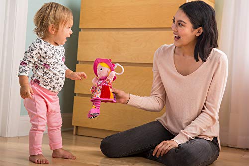 Lamaze My Friend Emily – Baby Sensory Doll with Crinkle Skirt and Rattle Flower
