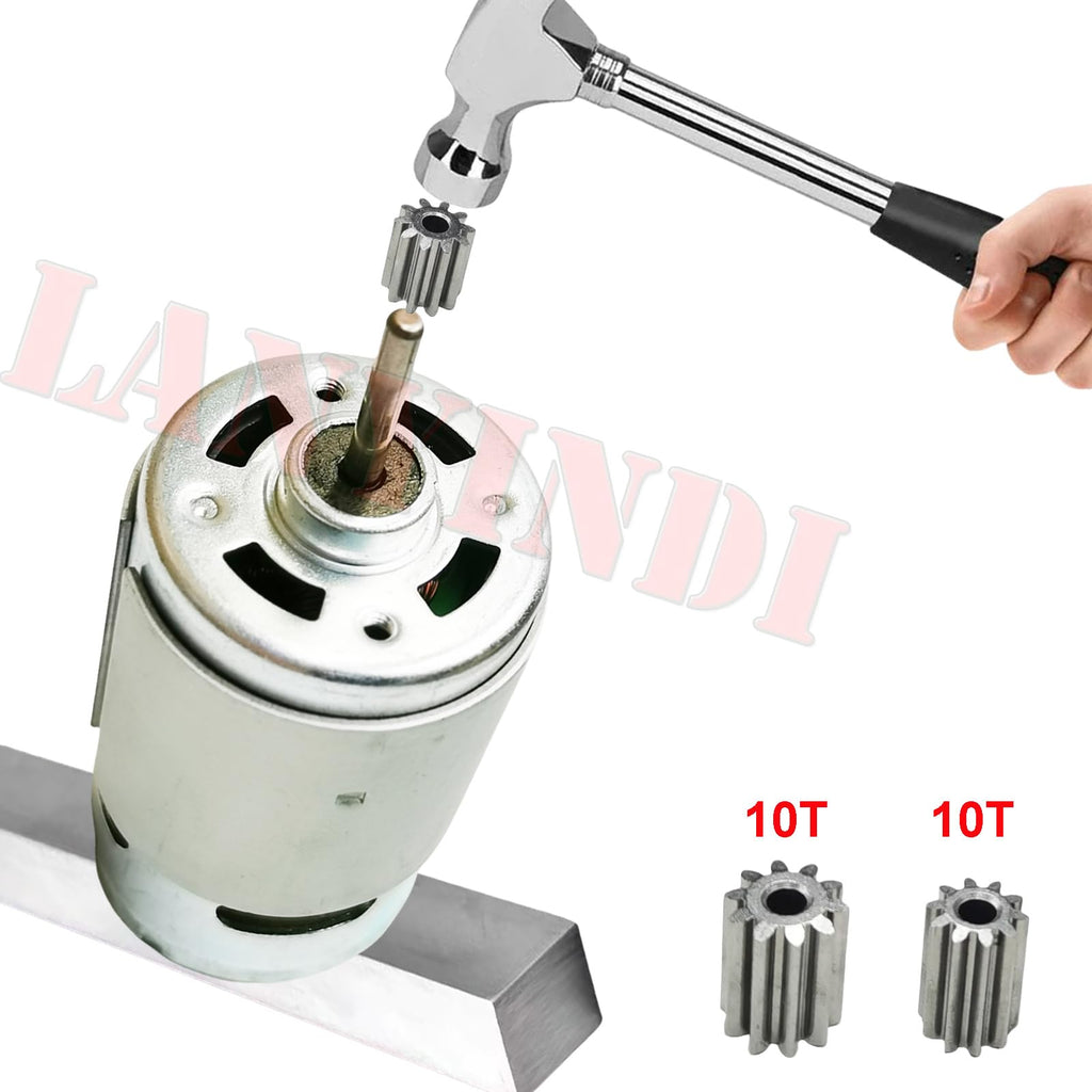 LANYINDI 12V 550 Motor 30000RPM High Torque DC Drive Motor Upgrade for Ride On Toys with 3 Gear Options
