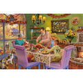 Lavievert 1000-Piece Wooden Jigsaw Puzzle: Thanksgiving Dinner – Turkey, Pumpkin Pie