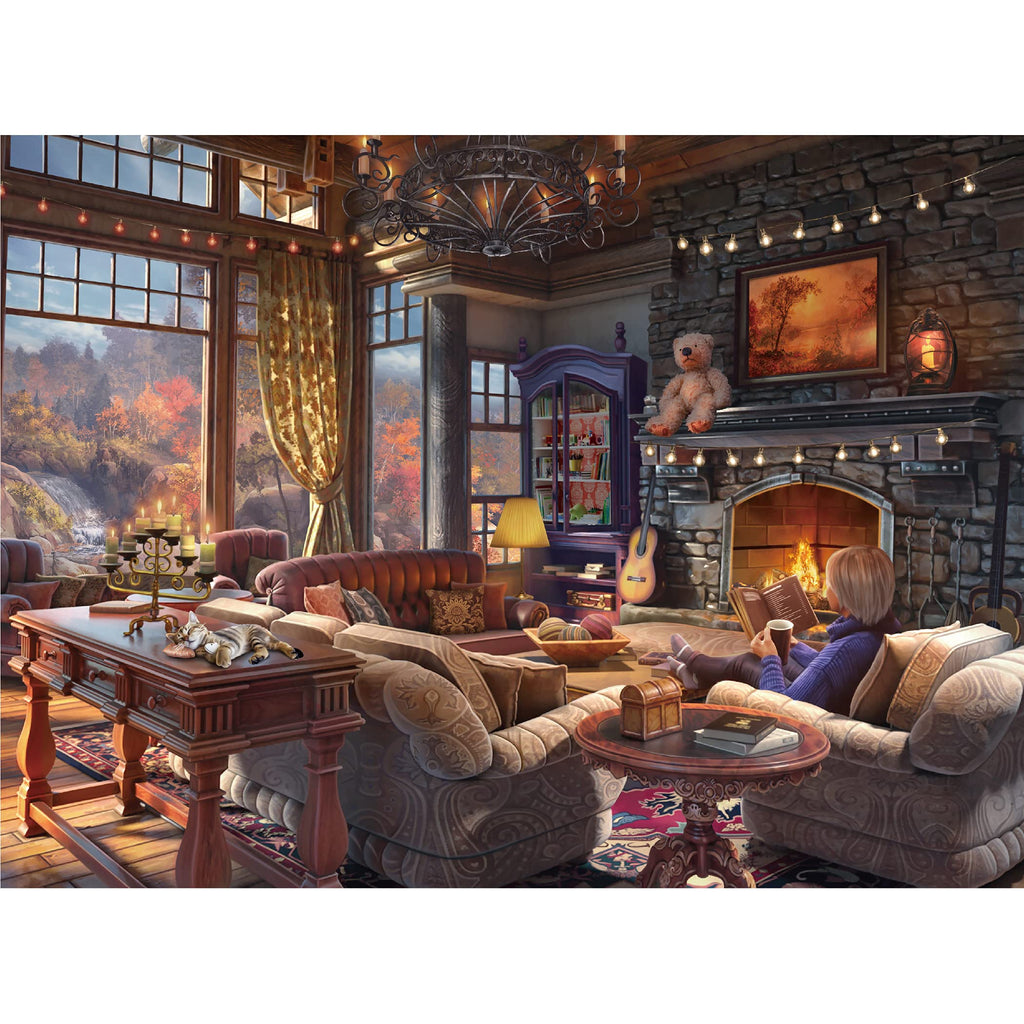 Lavievert 500 Piece Jigsaw Puzzle for Adults – Unique Cut with Alphabet Back Zones