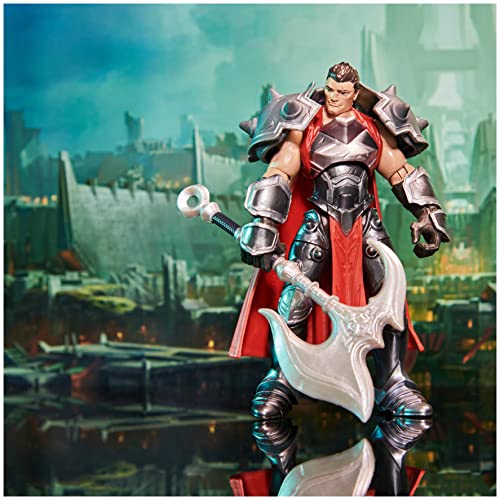 League of Legends Darius 4-Inch Collectible Figure with Axe Accessory – The Champion Collection