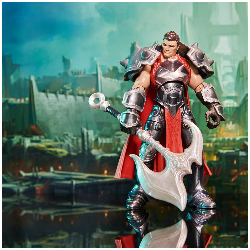 League of Legends Darius 4-Inch Collectible Figure with Axe Accessory – The Champion Collection