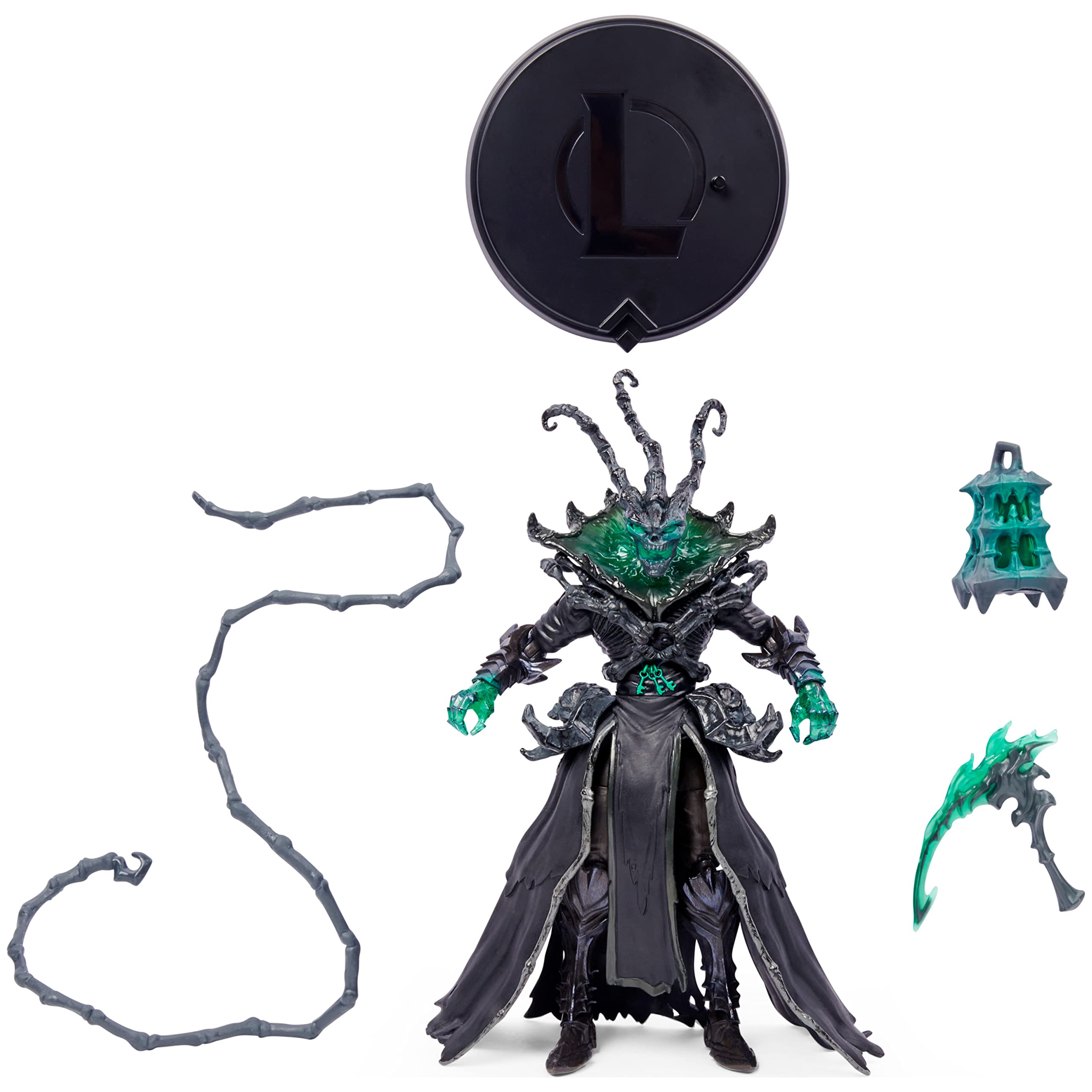 League of Legends Thresh 6-Inch Action Figure - Official Collector's Edition with Lantern and Scythe