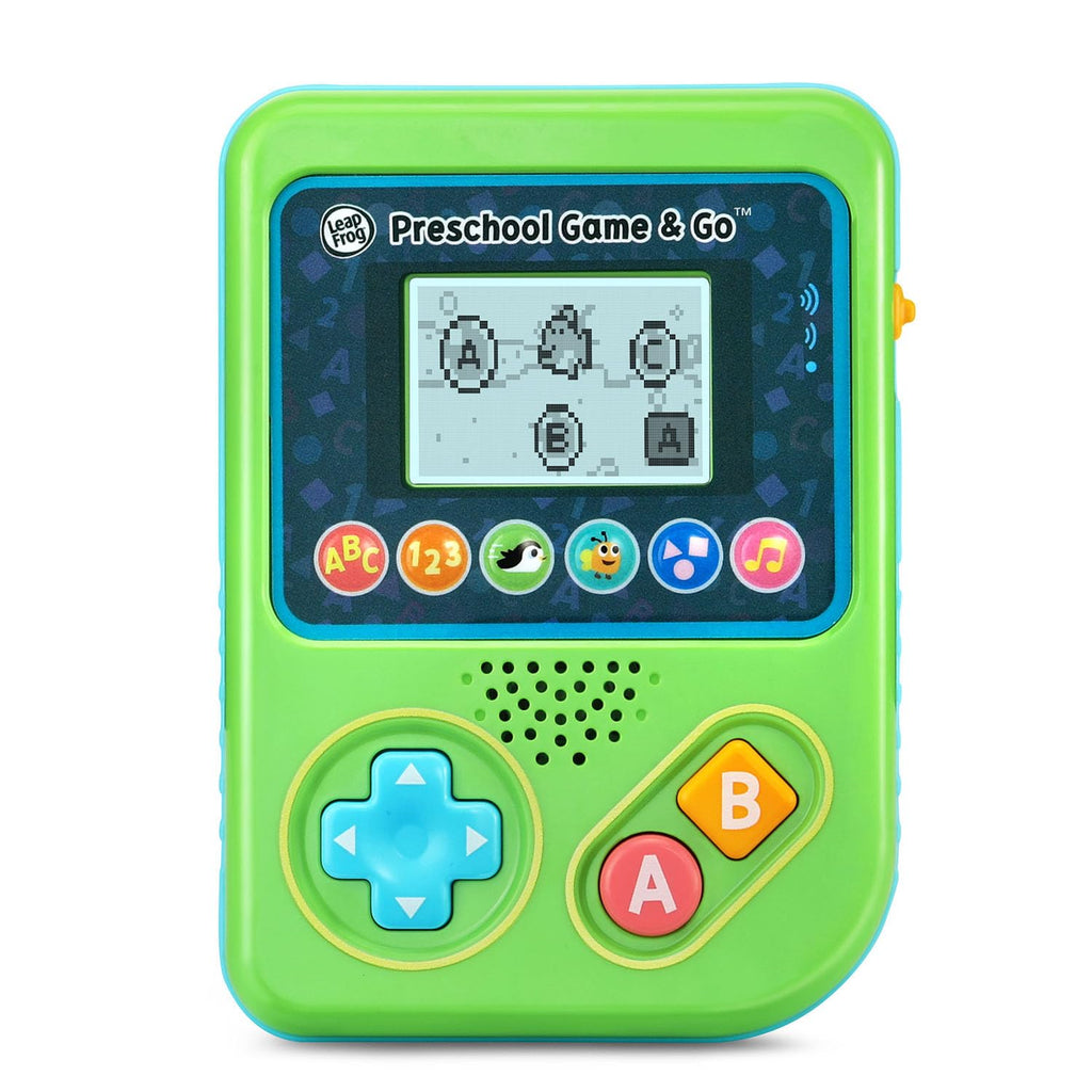 LeapFrog Preschool Game and Go Handheld Video Game Toy, Green, Ages 2+