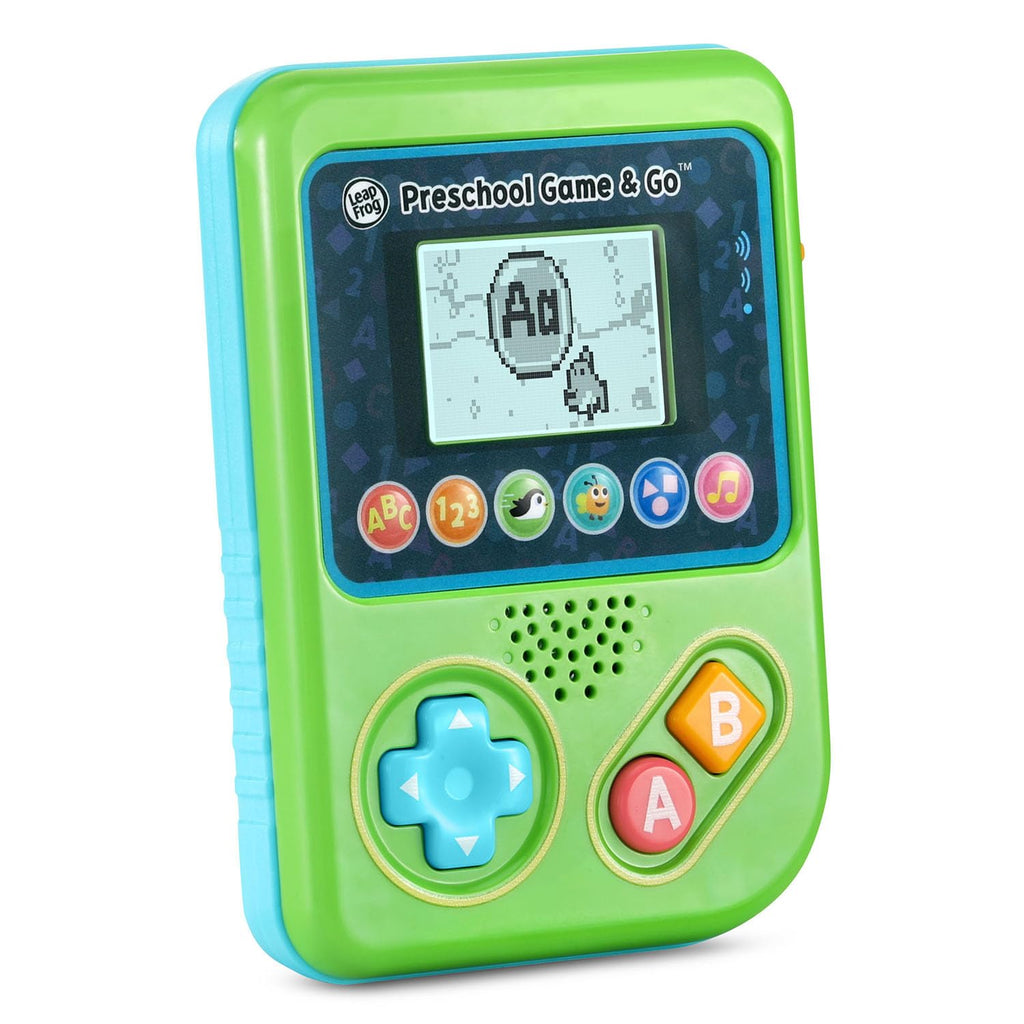 LeapFrog Preschool Game and Go Handheld Video Game Toy, Green, Ages 2+