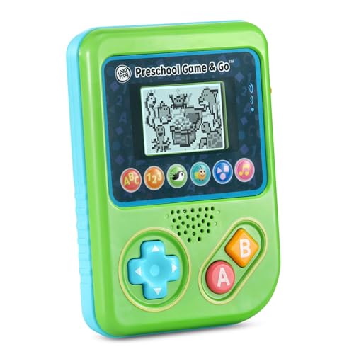 LeapFrog Preschool Game and Go Handheld Video Game Toy, Green, Ages 2+
