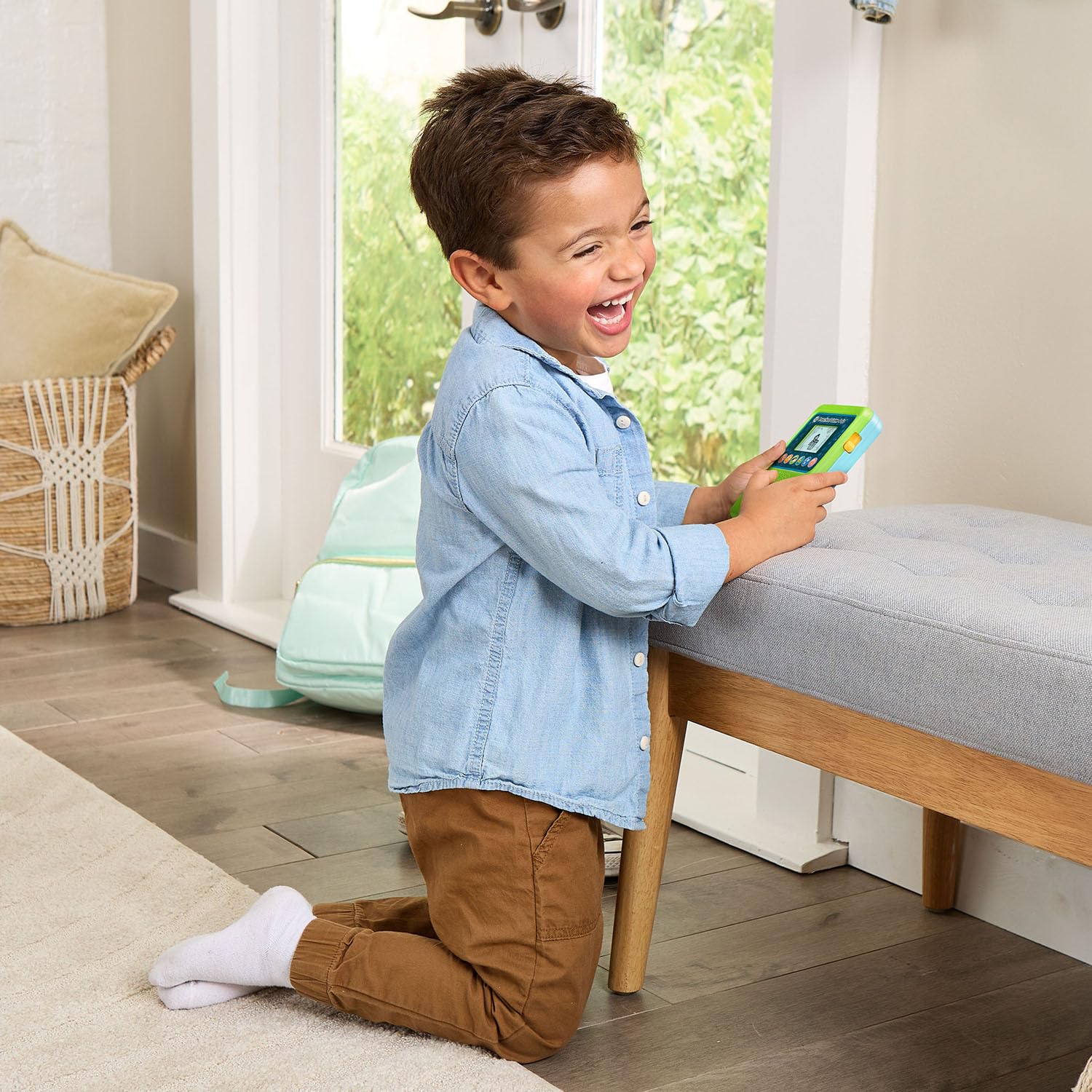 LeapFrog Preschool Game and Go Handheld Video Game Toy, Green, Ages 2+