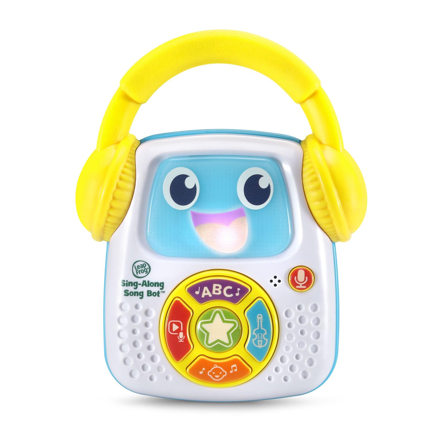 LeapFrog Sing-Along Song Bot – Interactive Robot Toy with Music, Lights, and Voice Recording for Ages 6+ Months