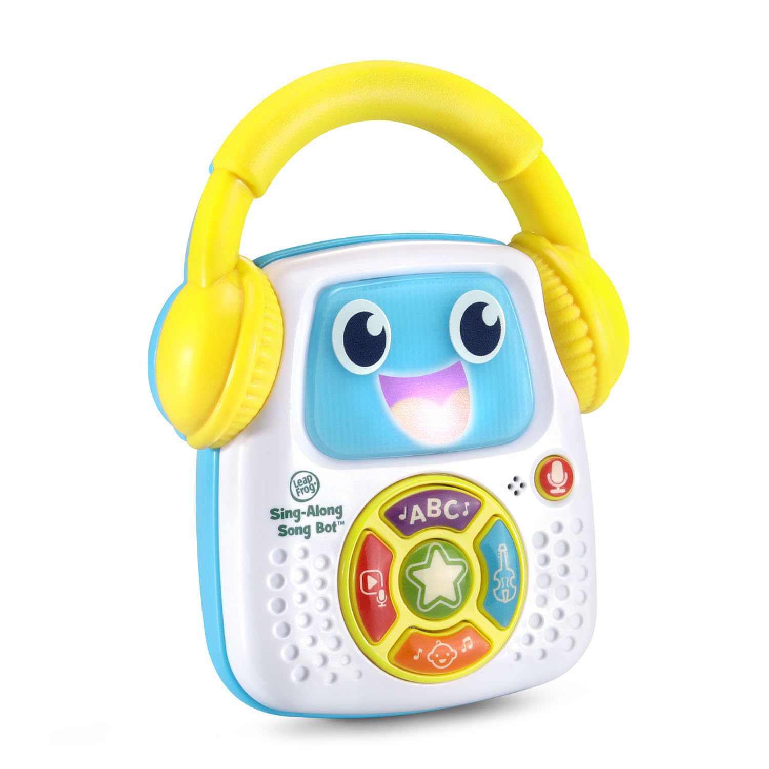 LeapFrog Sing-Along Song Bot – Interactive Robot Toy with Music, Lights, and Voice Recording for Ages 6+ Months