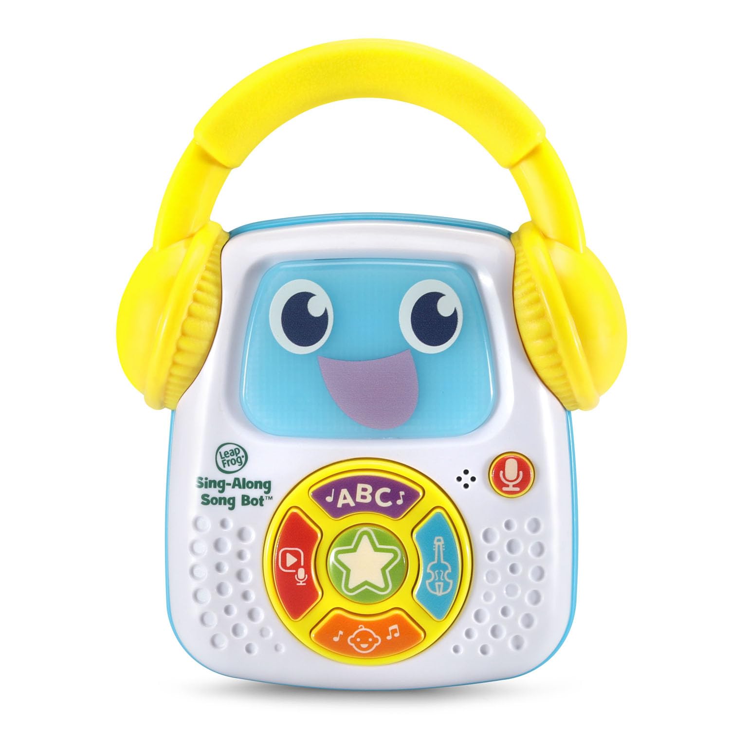 LeapFrog Sing-Along Song Bot – Interactive Robot Toy with Music, Lights, and Voice Recording for Ages 6+ Months
